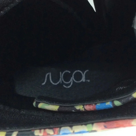 NWT Sugar Kaedy Floral Combat Boots – Size 11 – Memory‑Foam Comfort - Picture 7 of 8